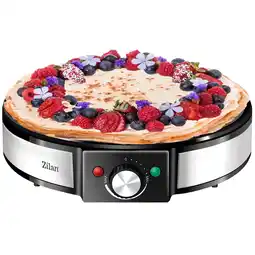 Netto Marken-Discount Zilan Crepes Maker 1200W Cool-Touch Griff Antihaftbeschichtung Angebot