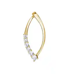 Netto Marken-Discount Fascination by Ellen K. Anhänger 375/- Gelbgold bicolor Zirkonia Angebot