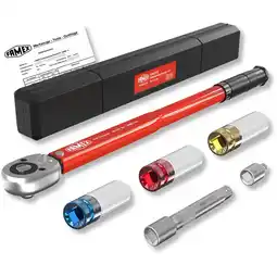 Netto Marken-Discount FAMEX 10886-3-RS-KS Drehmomentschlüssel 1/2 30-210 Nm, +-3% Angebot
