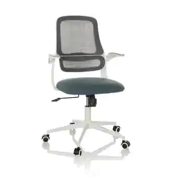 Netto Marken-Discount hjh OFFICE Home Office Bürostuhl MIKO W ECO Stoff/Netzstoff mit abklappbaren Armlehnen Angebot