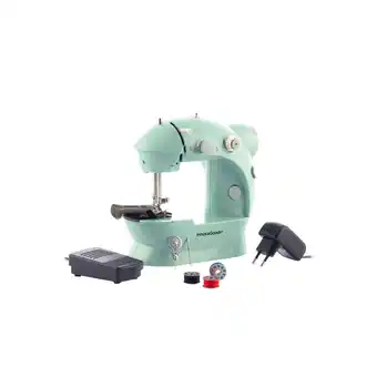 Netto Marken-Discount Mini-Nähmaschine, LED-Beleuchtung - Grün Angebot