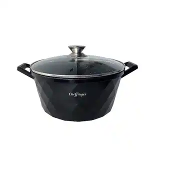 Netto Marken-Discount Kochtopf Alu Guss Glasdeckel Ø24cm Induktion Marmorbeschichtung Angebot