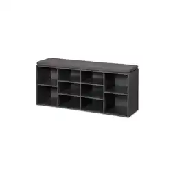Netto Marken-Discount Kesper Schuhschrank mit Sitzkissen - versch. Ausführungen - Grau Angebot
