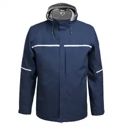 Netto Marken-Discount QUALITEX HIGH QUALITY WORKWEAR Hardshelljacke RESIST marine Herren: XL Angebot