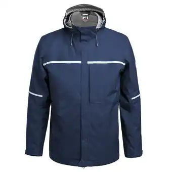 Netto Marken-Discount QUALITEX HIGH QUALITY WORKWEAR Hardshelljacke RESIST marine Herren: XL Angebot