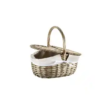Netto Marken-Discount KESPER Kesper Picknickkorb m. Textilfutter, brau Angebot