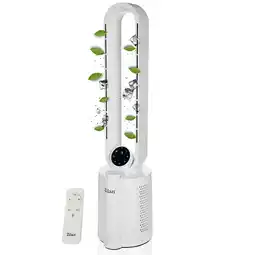 Netto Marken-Discount Zilan Turmventilator mit Luftbefeuchter Fernbedienung 12 Stufen Timer Angebot