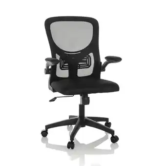 Netto Marken-Discount hjh OFFICE Home Office Bürostuhl BELIO Stoff/Netzstoff mit abklappbaren Armlehnen Angebot