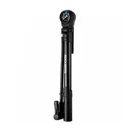 Netto Marken-Discount Fahrradpumpe mit Manometer – Schwarz Passend für verschiedene Angebot