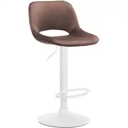 Netto Marken-Discount CLP Barhocker Camden I Samt-Bezug I Drehbar Angebot