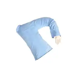 Netto Marken-Discount Boyfriend-Kissen, Blau - 55 cm Angebot