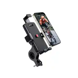 Netto Marken-Discount Fahrrad-Telefonhalter – Schwarz - JR-OK7 - Kompatibel mit SmartPhones Angebot
