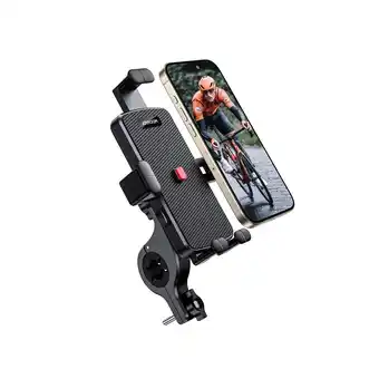 Netto Marken-Discount Fahrrad-Telefonhalter – Schwarz - JR-OK7 - Kompatibel mit SmartPhones Angebot