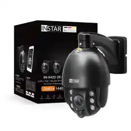 Netto Marken-Discount INSTAR Überwachungskamera IN-9420 2K+ / POE + WLAN Schwarz Angebot