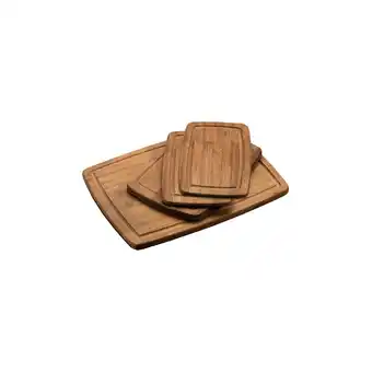 Netto Marken-Discount KESPER Schneidbrett-4erSet,dunkeler Bambus, FSC Angebot