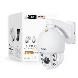 Netto Marken-Discount INSTAR Überwachungskamera IN-9420 2K+ / POE + WLAN Weiß Angebot