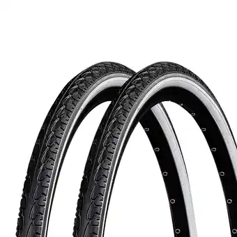Netto Marken-Discount Meghna Fahrradreifen City Trekking Tour 2 Reifen 28 x 1,5 schwarz/weiß Angebot