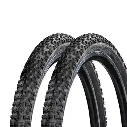 Netto Marken-Discount MTraxx Fahrradreifen Mountainbike Fahrrad MTB 2 Reifen schwarz 24 x 2,1 Angebot