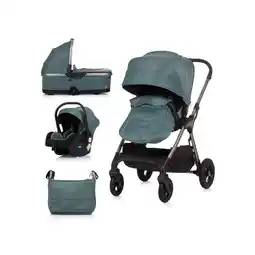 Netto Marken-Discount Chipolino Kombikinderwagen 3 in 1 Infinity i-Size Babyschale Babywanne Sportsitz grün Angebot