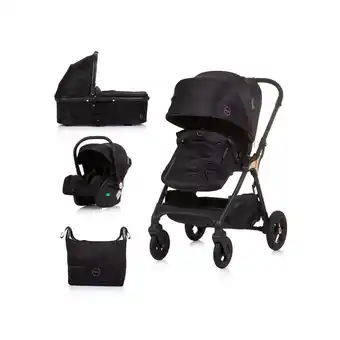 Netto Marken-Discount Chipolino Kombikinderwagen 3 in 1 Infinity i-Size Babyschale Babywanne Sportsitz schwarz Angebot