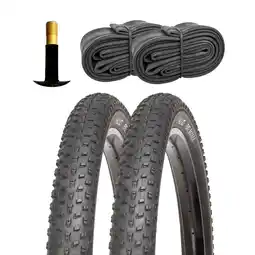 Netto Marken-Discount Kujo Big Mama Fatbike Fahrradreifen 26 x 4,0 Fat Tire 2 Reifen mit Schläuchen AV Angebot