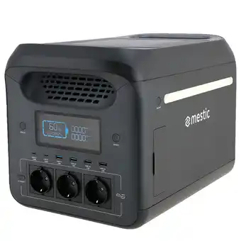 Netto Marken-Discount MESTIC Tragbare Powerstation MPS-1800 Camping Solar Generator PO4 1800W 1226Wh Angebot