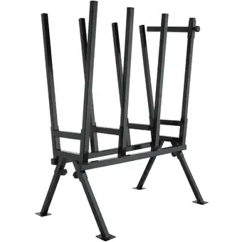 Netto Marken-Discount tectake Holzsägebock, aus lackiertem Stahl, Belastbarkeit 400 kg, 76 x 53 x 102 cm Angebot