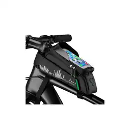 Netto Marken-Discount Fahrradtasche für Rahmen mit Telefonabdeckung – Schwarz - 029-1BK Angebot