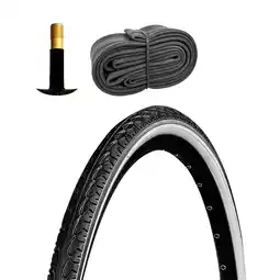 Netto Marken-Discount Meghna Fahrradreifen City Trekking Tour 1 Reifen 28 x 1,5 schwarz/weiß mit 1 Schlauch AV Angebot