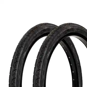 Netto Marken-Discount Meghna Fahrradreifen City Trekking Tour 2 Reifen 20 x 1,75 schwarz Angebot