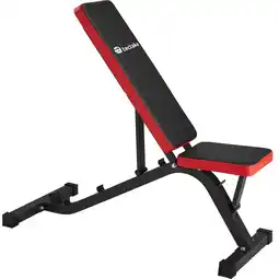 Netto Marken-Discount tectake Hantelbank, mit Schnellverstellung, Sitz 2-fach verstellbar, rutschfest, 116 x 51 x 122 cm Angebot