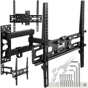 Netto Marken-Discount tectake TV Wandhalterung, für 26 - 75 Zoll (66 - 191 cm), ausziehbar, bis 50 kg Angebot
