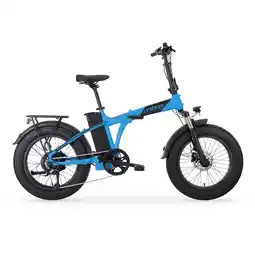 Netto Marken-Discount MBM Elektro-Falt-Fahrrad PHRIKE 20 Zoll, blau Angebot