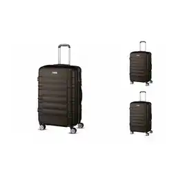 Netto Marken-Discount 3-Teilig Travelstar ABS Hartschalenkofferset Trolley Koffer Angebot