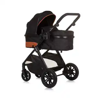 Netto Marken-Discount Chipolino Kinderwagen Harmony 2 in 1 Wickeltasche, Getränkehalter, Fußabdeckung schwarz Angebot