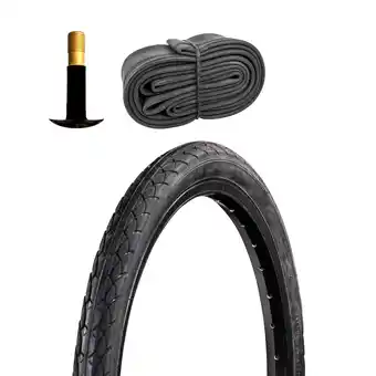 Netto Marken-Discount CST Fahrradreifen mit Straßenprofil City Kinderrad 1 Reifen 20 x 1,75 schwarz mit 1 Schlauch AV Angebot