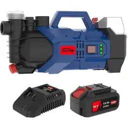 Netto Marken-Discount Güde Akku Gartenpumpe GP 18-401-30 Angebot