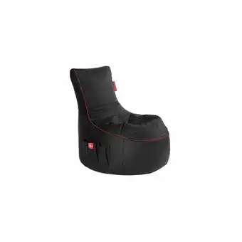 Netto Marken-Discount Gamewarez Gaming Sitzsack Classic - Kunstleder Crimson Hurricane (Schwarz/Rot) Angebot