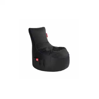 Netto Marken-Discount Gamewarez Gaming Sitzsack Classic - Kunstleder Arctic Hurricane (Schwarz/Blau) Angebot