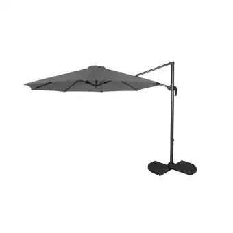Netto Marken-Discount Deluxe-Ampelschirm Ø 300 cm, anthrazit Angebot
