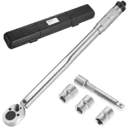 Netto Marken-Discount tectake Drehmomentschlüssel-Set, 5-teilig, 28-210 Nm, inklusive Hartschalenkoffer Angebot