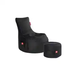 Netto Marken-Discount Gaming Sitzsack Bundle Classic - Arctic Hurricane (Schwarz/Blau) Angebot