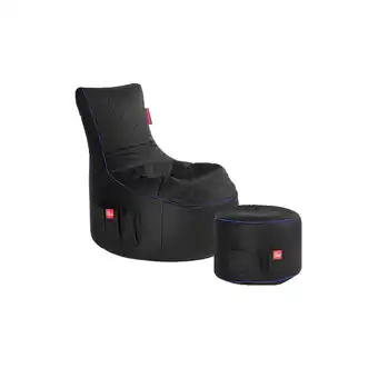 Netto Marken-Discount Gaming Sitzsack Bundle Classic - Arctic Hurricane (Schwarz/Blau) Angebot