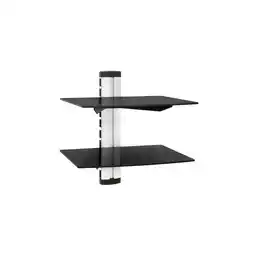 Netto Marken-Discount tectake Wandregal, mit 2 Ablagen, höhenverstellbar, 44 x 42 x 34 cm Angebot