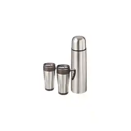 Netto Marken-Discount Travelling-Set „Tom“ Edelstahl doppelwandig thermoisoliert Angebot
