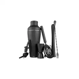 Netto Marken-Discount Cocktail-Shaker-Set - Mattschwarz Angebot