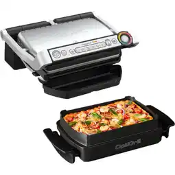 Netto Marken-Discount Tefal Kontaktgrill OptiGrill+ Snacking & Baking GC714D Angebot