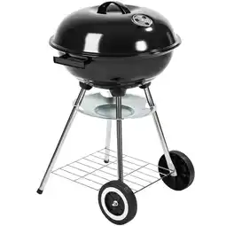 Netto Marken-Discount tectake Kugelgrill, mit 2 Rädern, mit Ablage, Ø 41,5 cm Angebot