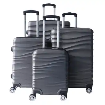 Netto Marken-Discount 4 tlg Reisekoffer Hartschale Angebot