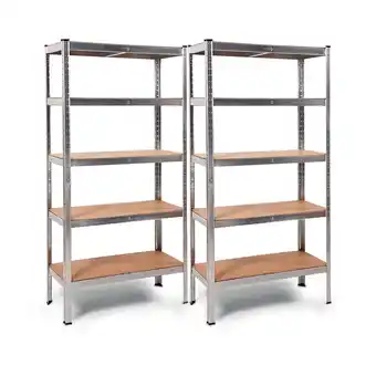 Netto Marken-Discount 2x Steckregal Metallregal Thomas 90 x 40 Angebot